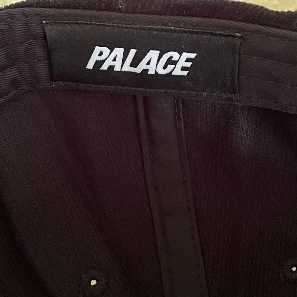 PALACE Washed Cord 6 Panel Hat - Picture 3 of 5
